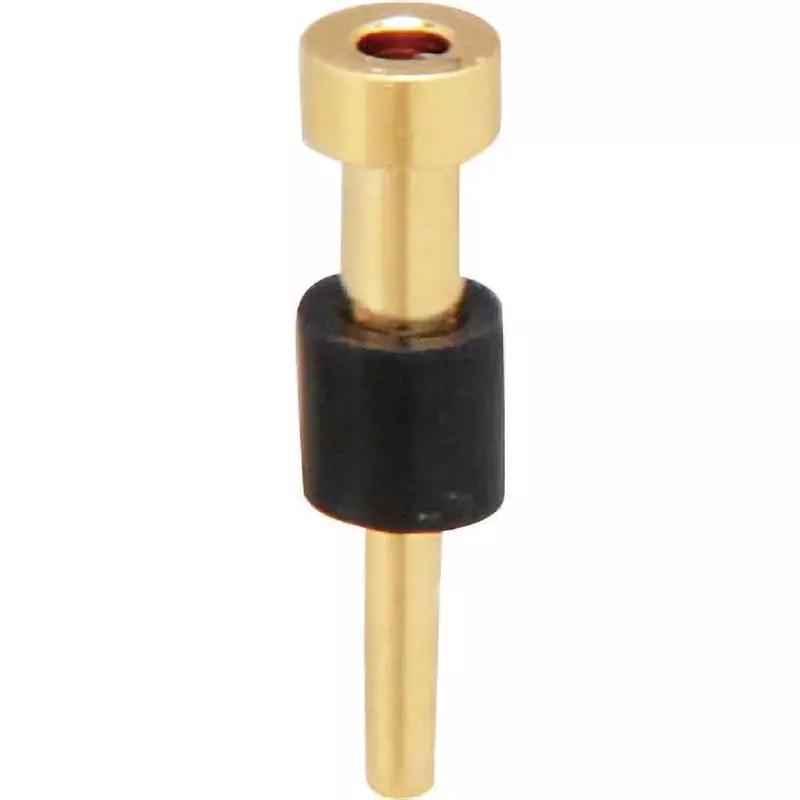 HIROSUGI Check Terminal Φ0.5 mm Dimension D Black, MTB-05B (Pack of 50)