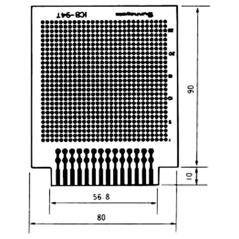 sunhayato-pitch-terminal-board-254-mm-cell-spacing-80-x100-mm-circuit-board-dimensions-length-x-width-icb-94t