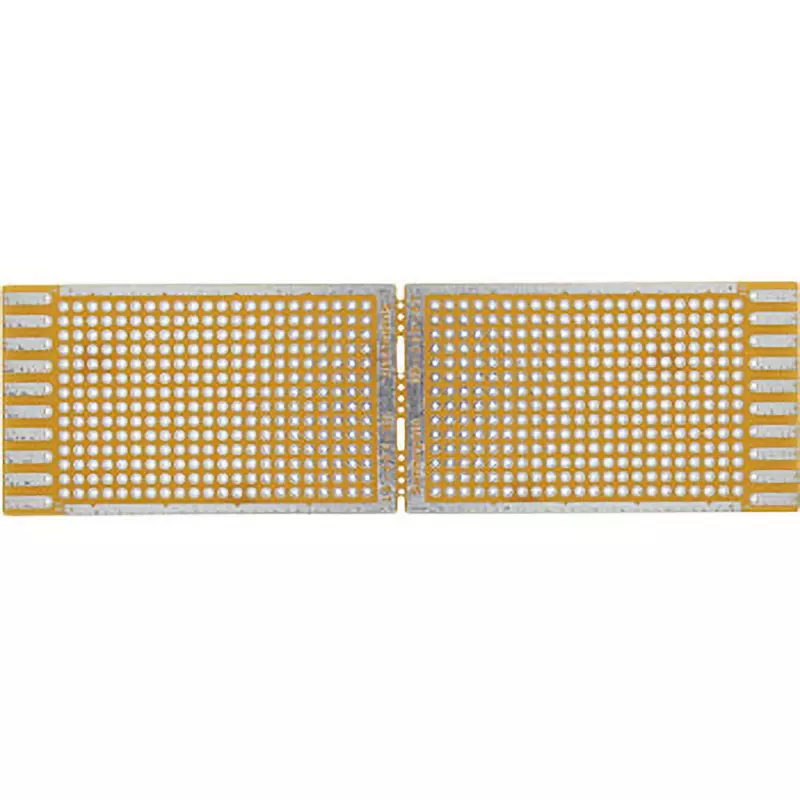 Sunhayato Pitch Terminal Board 2.54 mm Cell Spacing 41 x141 mm Circuit Board Dimensions, Length X Width, UK-10P-67