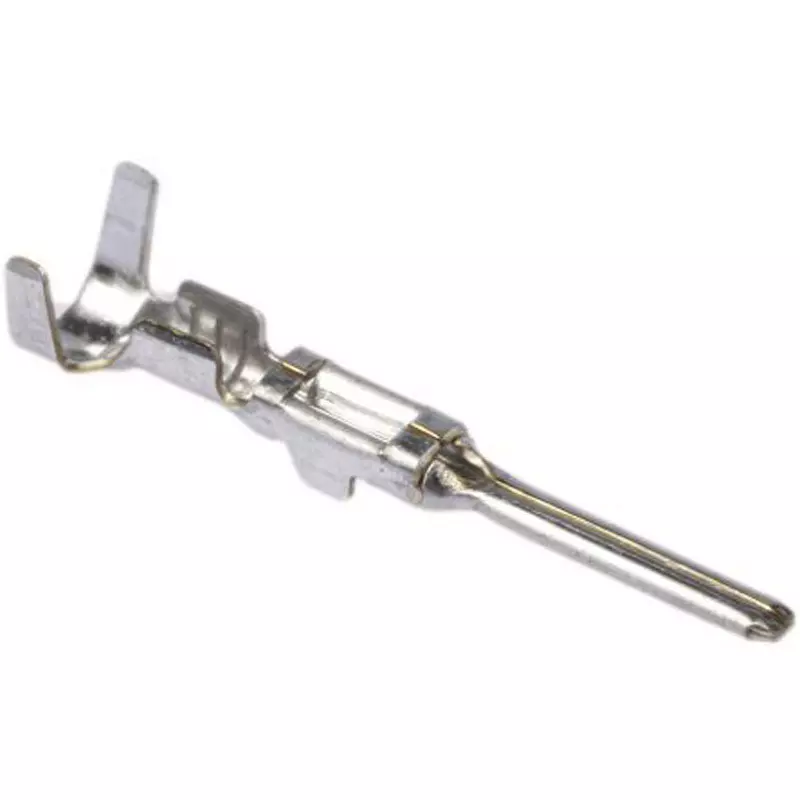 TE CONNECTIVITY Crimp Terminal Male Crimping Connection, 183036-1 (Pack of 100)
