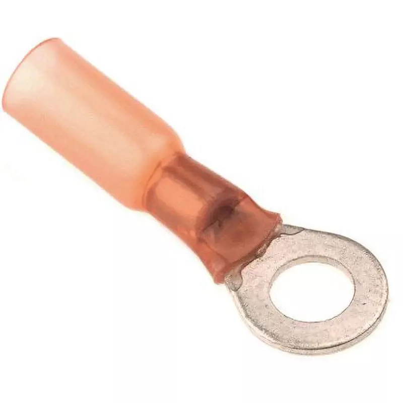 TE CONNECTIVITY Dielectric Crimp Terminal 22 AWG Minimum Wire Size, DR-2-50 (Pack of 50)