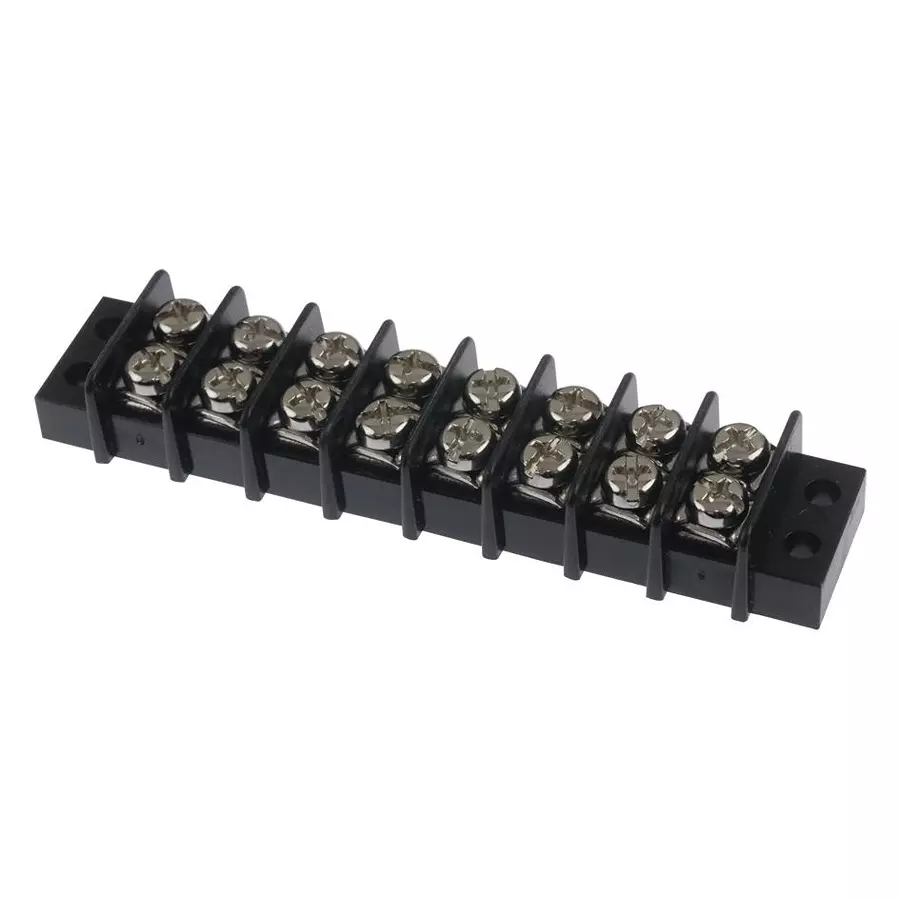 MULTICOMP PRO Barrier Panel Mount Terminal Blocks TERMINAL BLOCK, BARRIER, 8 POSITION, 22-12AWG, MC24315