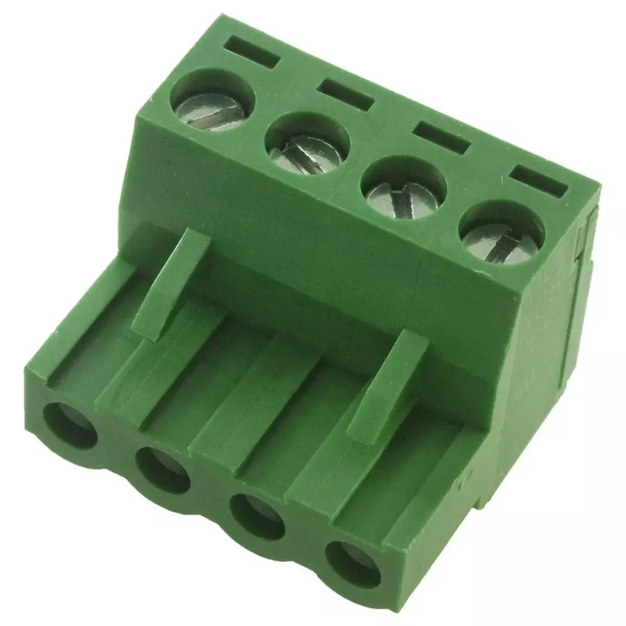 MULTICOMP PRO Pluggable Terminal Blocks TERMINAL BLOCK PLUGGABLE, 4 POSITION, 24-12AWG, MC24381