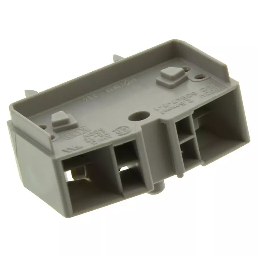 Wago TERMINAL BLOCK, DIN RAIL, 4POS, 12AWG, 264-721