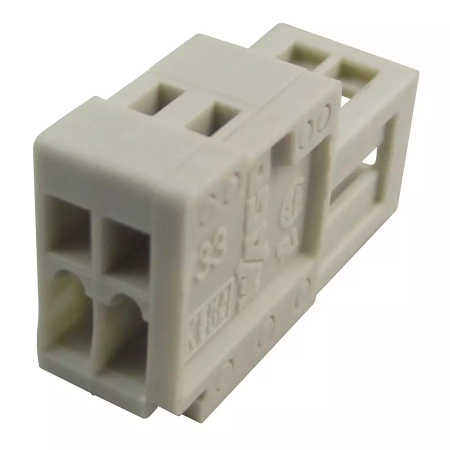 Wago PLUG, STRAIGHT, 2WAY, 733-202