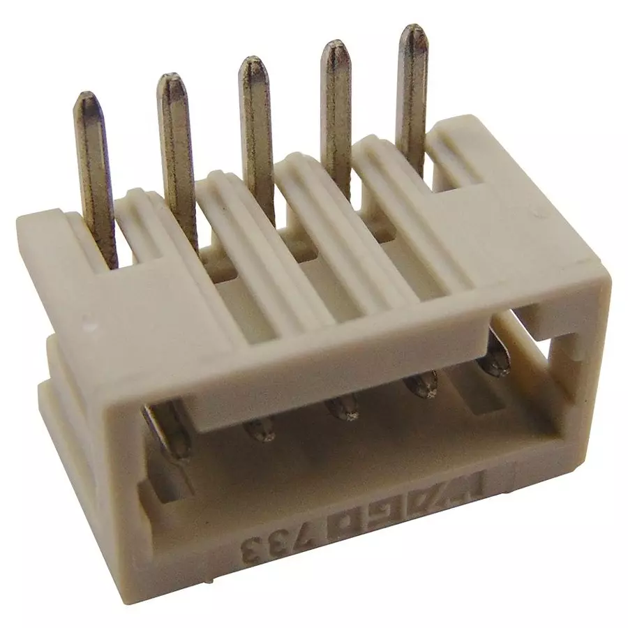 Wago TERMINAL BLOCK, R/A, HEADER, 5POS, TH, 733-365