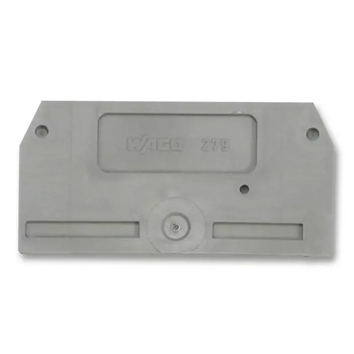 Wago END PLATE, 4MM, GREY, 281-328 (Pack of 10 Pcs)