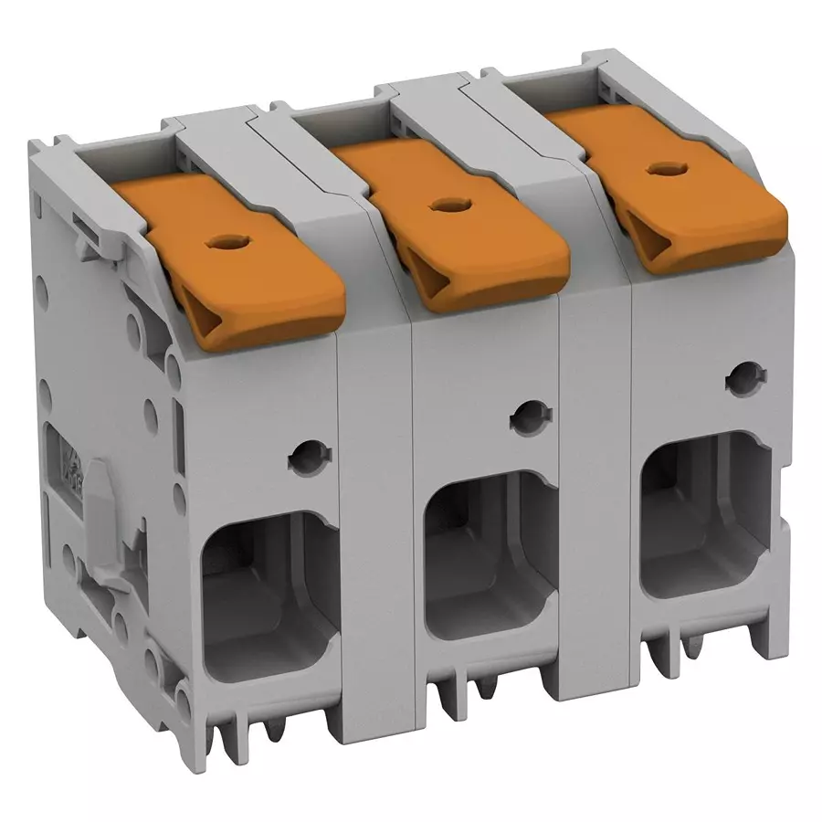 Wago TERMINAL BLOCK, WTB, 8POS, 18-4AWG, 2616-1358