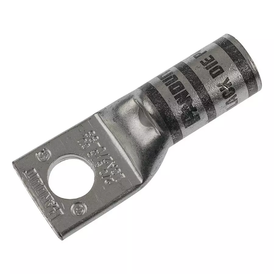 PANDUIT Lug Terminals TERMINAL, COMPRESSION LUG, M10, 1/0AWG, LCA1/0-38-X