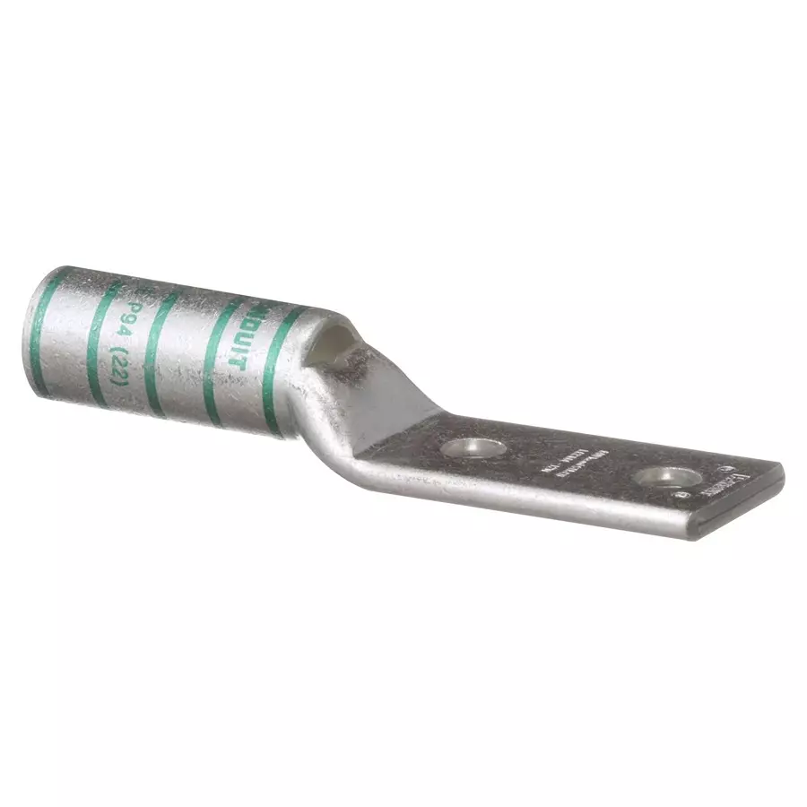 PANDUIT Lug Terminals TERMINAL, COMPRESSION LUG, 1/2", LCC600-12W-6