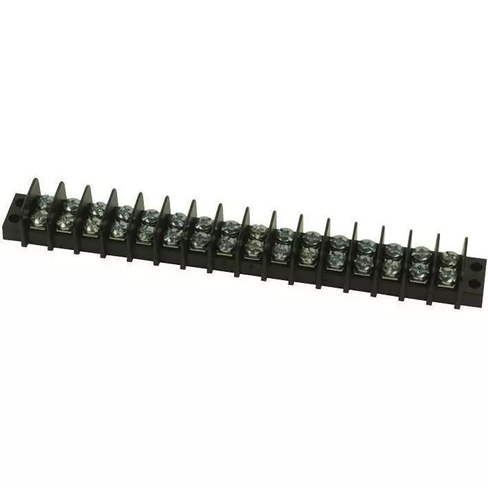 MOLEX Barrier Panel Mount Terminal Blocks TERMINAL BLOCK, BARRIER, 16POS, 14AWG 38760-0116