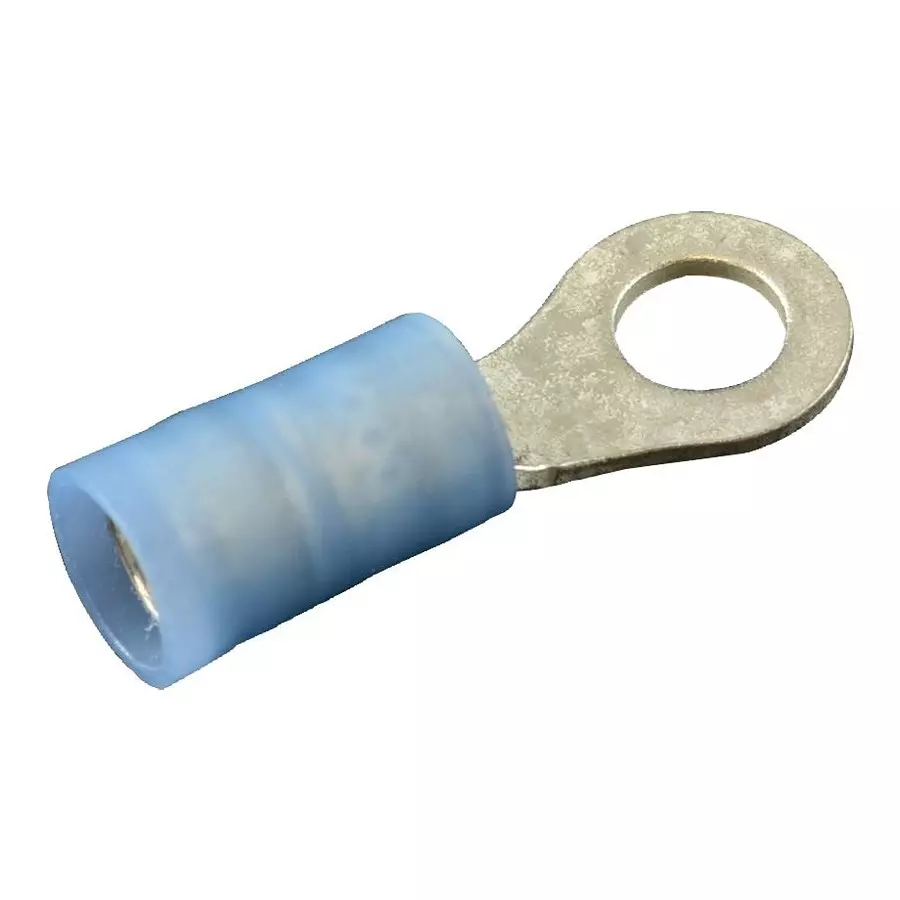 MOLEX Ring Crimp Terminals TERMINAL, RING TONGUE, 5/16", 14AWG, BLU 19073-0079 (Pack of 5)