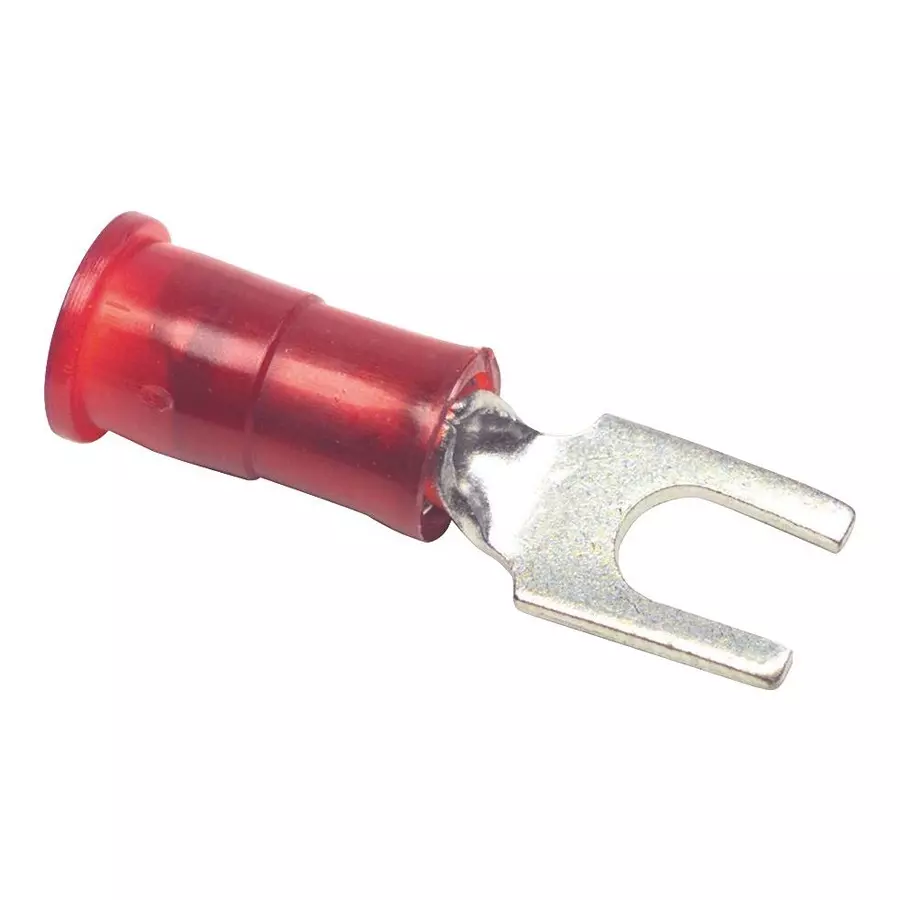 MOLEX Spade Crimp Terminals TERMINAL, FORK TONGUE, #8-22AWG 19137-0006 (Pack of 5)