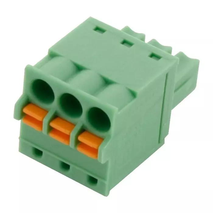 Phoenix Contact Pluggable Terminal Blocks TERMINAL BLOCK, PLUGGABLE, 3POS, 16AWG, 1851054