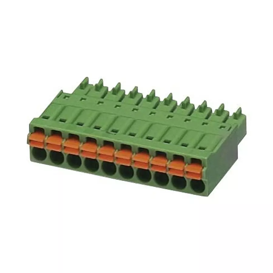 Phoenix Contact Pluggable Terminal Blocks TERMINAL BLOCK, PLUGGABLE, 9POS, 16AWG, 1952335