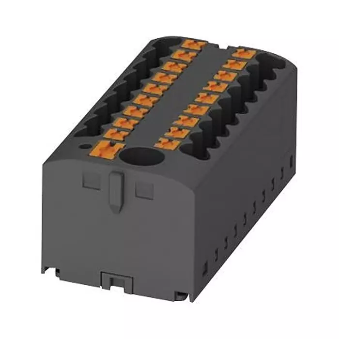 Phoenix Contact Power Distribution Blocks TB, POWER DISTRIBUTION, 7POLE, 12 AWG, 3273344