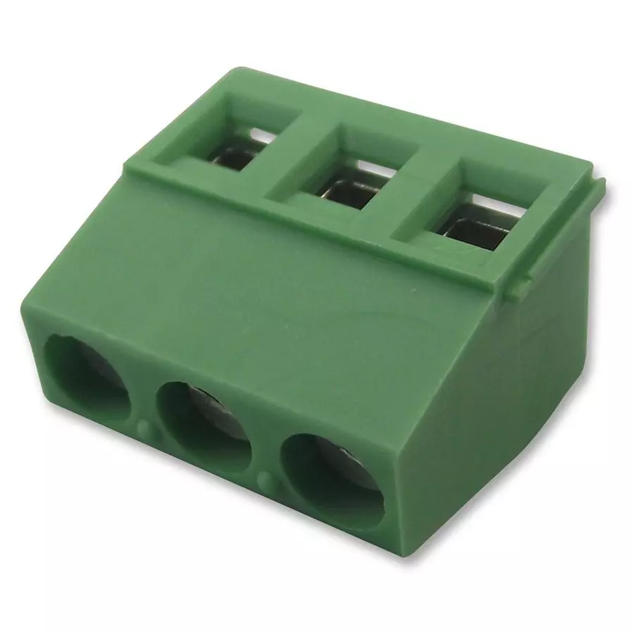 Phoenix Contact Wire-To-Board Terminal Blocks TERMINAL BLOCK, WIRE TO BRD, 3POS, 14AWG, 1715734
