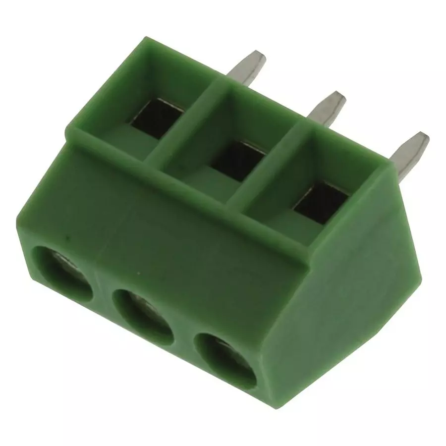 Phoenix Contact Wire-To-Board Terminal Blocks TERMINAL BLOCK, WIRE TO BRD, 3POS, 16AWG, 1727023