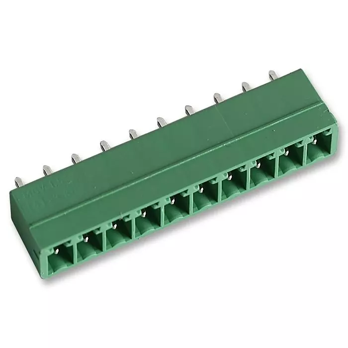 Phoenix Contact Pluggable Terminal Block Headers & Sockets HEADER, VERTICAL, 3.81MM, 10WAY, 1803507