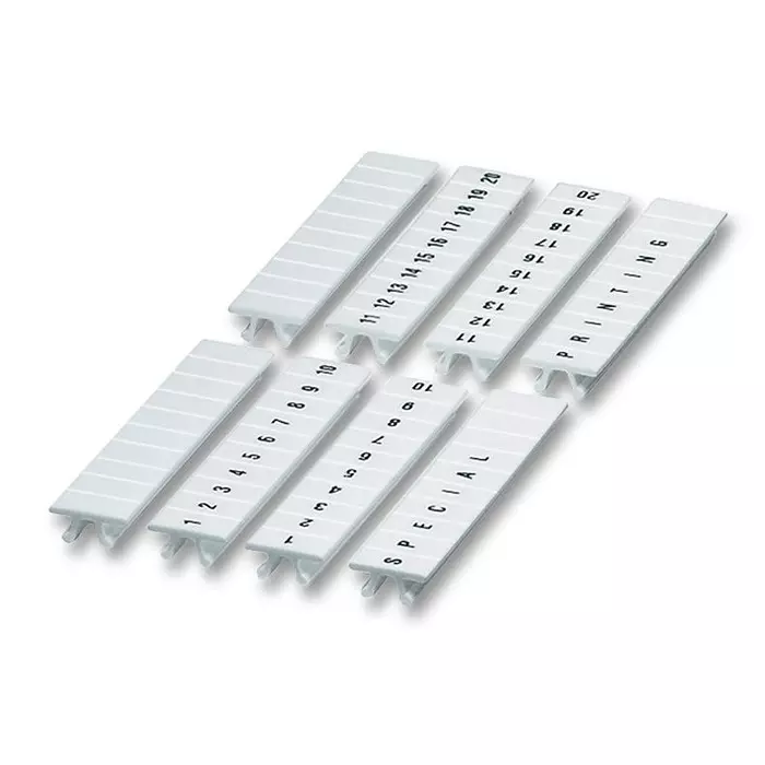 Phoenix Contact Terminal Block Markers ZACK STRIP, UNPRINTED, 1052002