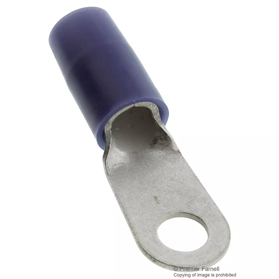 AMP - TE CONNECTIVITY TERMINAL, RING TONGUE, 1/4", 6AWG, 324047