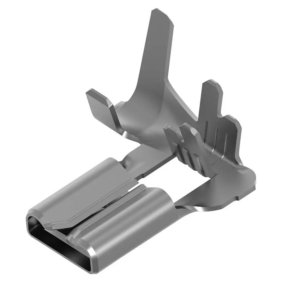 AMP - TE CONNECTIVITY FEMALE FLAG DISCONNECT, 0.187", 24-14AWG, 2238172-3 (Pack 100)