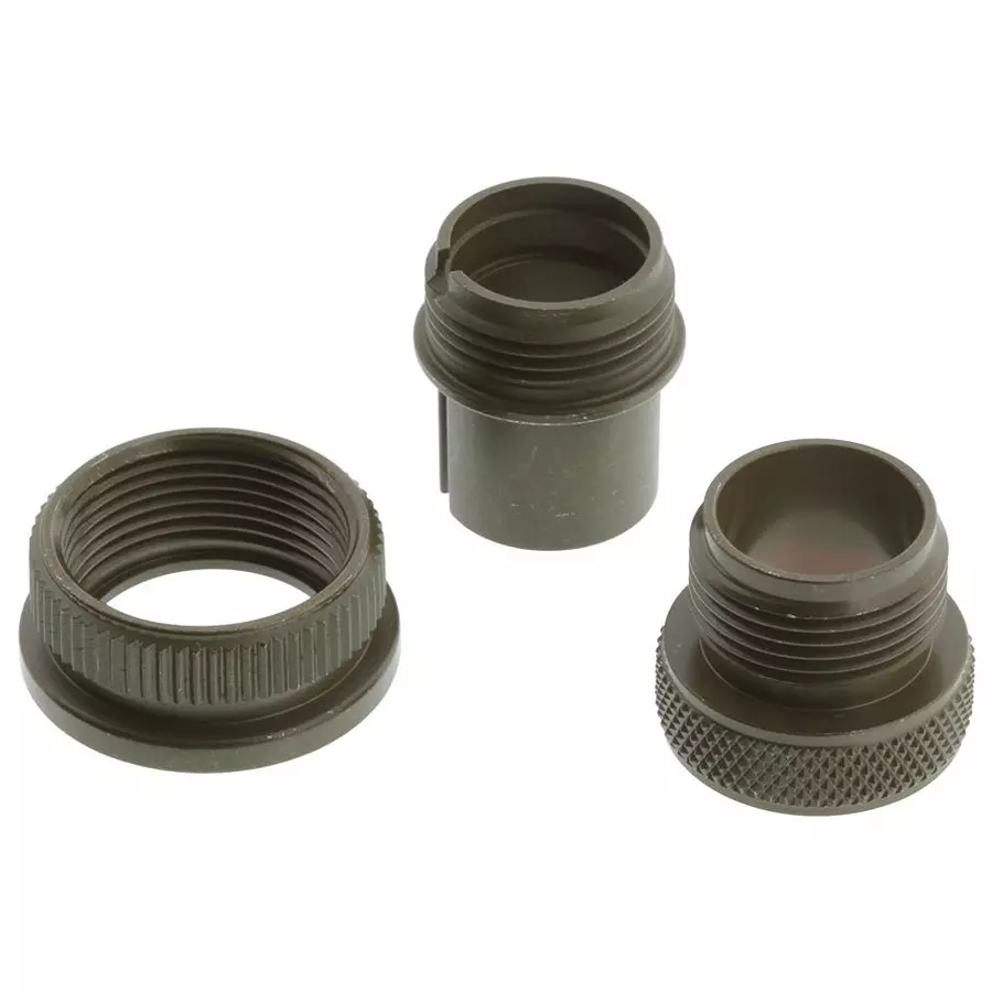 AMPHENOL INDUSTRIAL CIRCULAR SHELL PLUG, 14S, ALUMINIUM ALLOY, 97-3106A-14S(850)