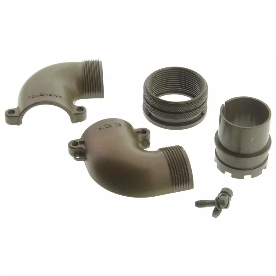 AMPHENOL INDUSTRIAL CIRCULAR SHELL, PLUG, SIZE 20, AL ALLOY, 97-3108B-20(0850)