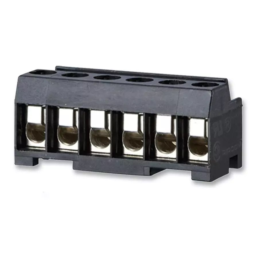 METZ CONNECT TERMINAL BLOCK, PLUGGABLE, 6POS, 12AWG, 31007106