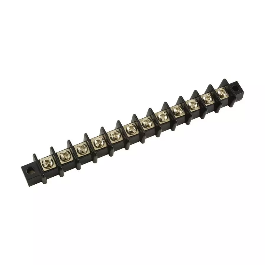 MARATHON SPECIAL PRODUCTS TERMINAL BLOCK, BARRIER, 12 POSITION, 16-14AWG, 699-GP-12