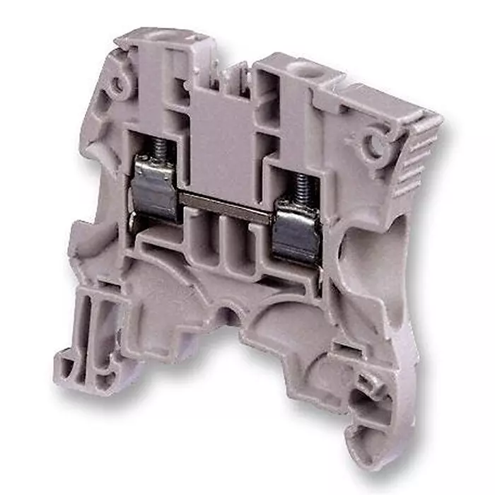 ENTRELEC - TE CONNECTIVITY TERMINAL BLOCK, DIN RAIL, 2POS, 10AWG, 1SNK508010R0000