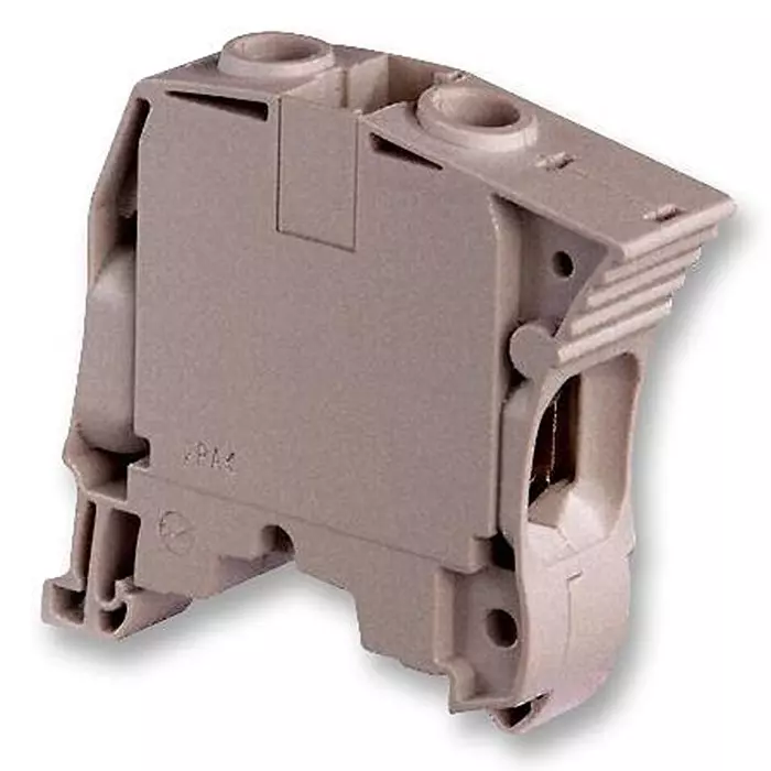 ENTRELEC - TE CONNECTIVITY TERMINAL BLOCK, DIN RAIL, 2POS, 10AWG, 1SNK510010R0000