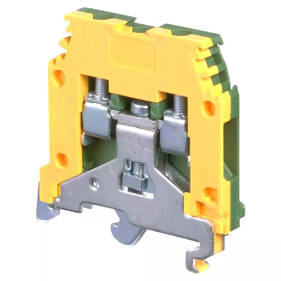 ENTRELEC - TE CONNECTIVITY TERMINAL BLOCK, DIN RAIL, 2POS, 22-12AWG, 1SNA165113R1600