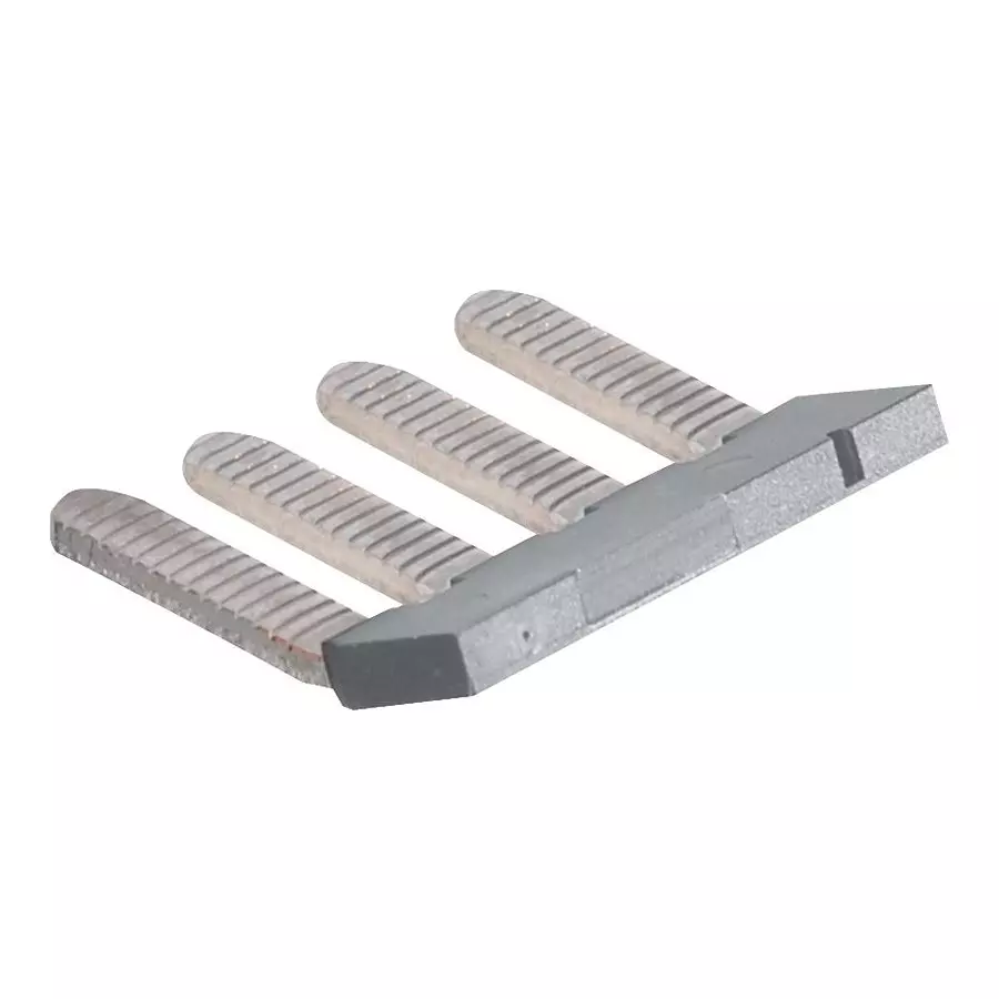 ENTRELEC - TE CONNECTIVITY LATERAL JUMP BAR, BRASS/PA, 8MM, GREY, 1SNA173523R1100