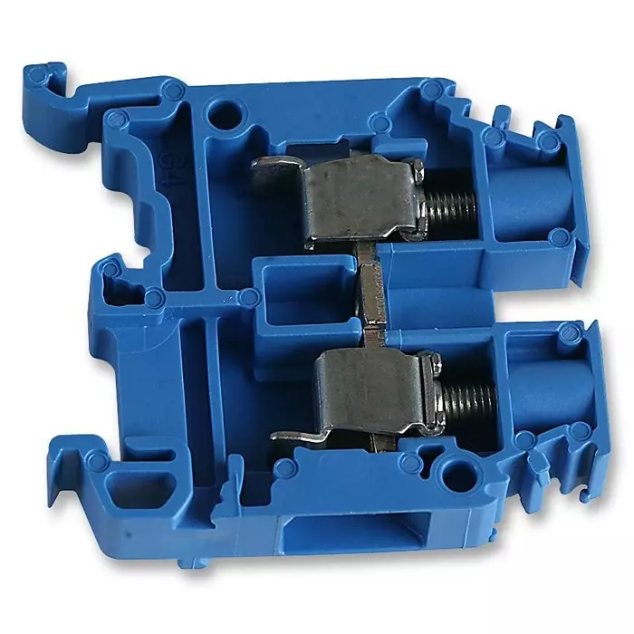 ENTRELEC - TE CONNECTIVITY TERMINAL BLOCK, DIN RAIL, 2POS, 8AWG, 012511813