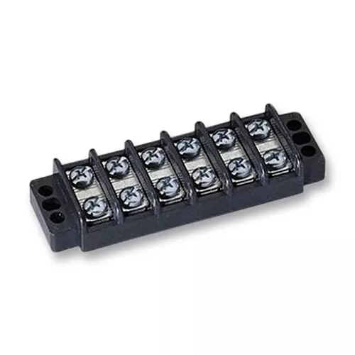 IDEAL TERMINAL BLOCK, BARRIER, 6 POSITION, 22-14AWG, 89-306