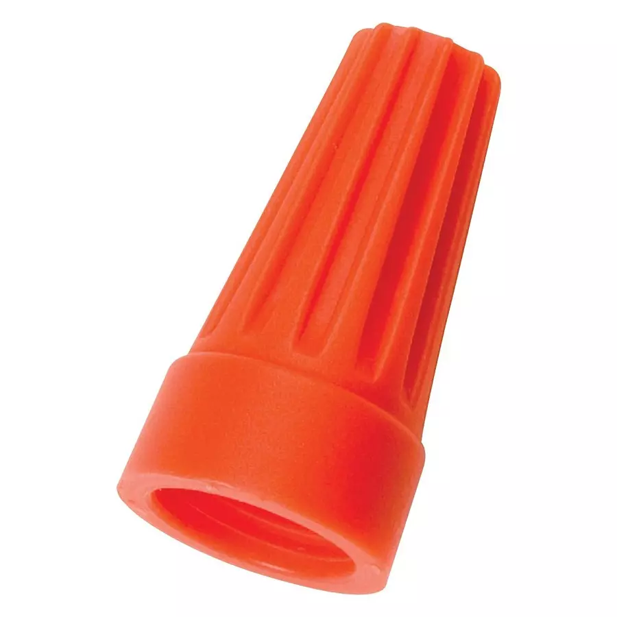IDEAL TERMINAL, CONN, TWIST ON, ORG, 22-14AWG, WT3-B (Pack of 500)
