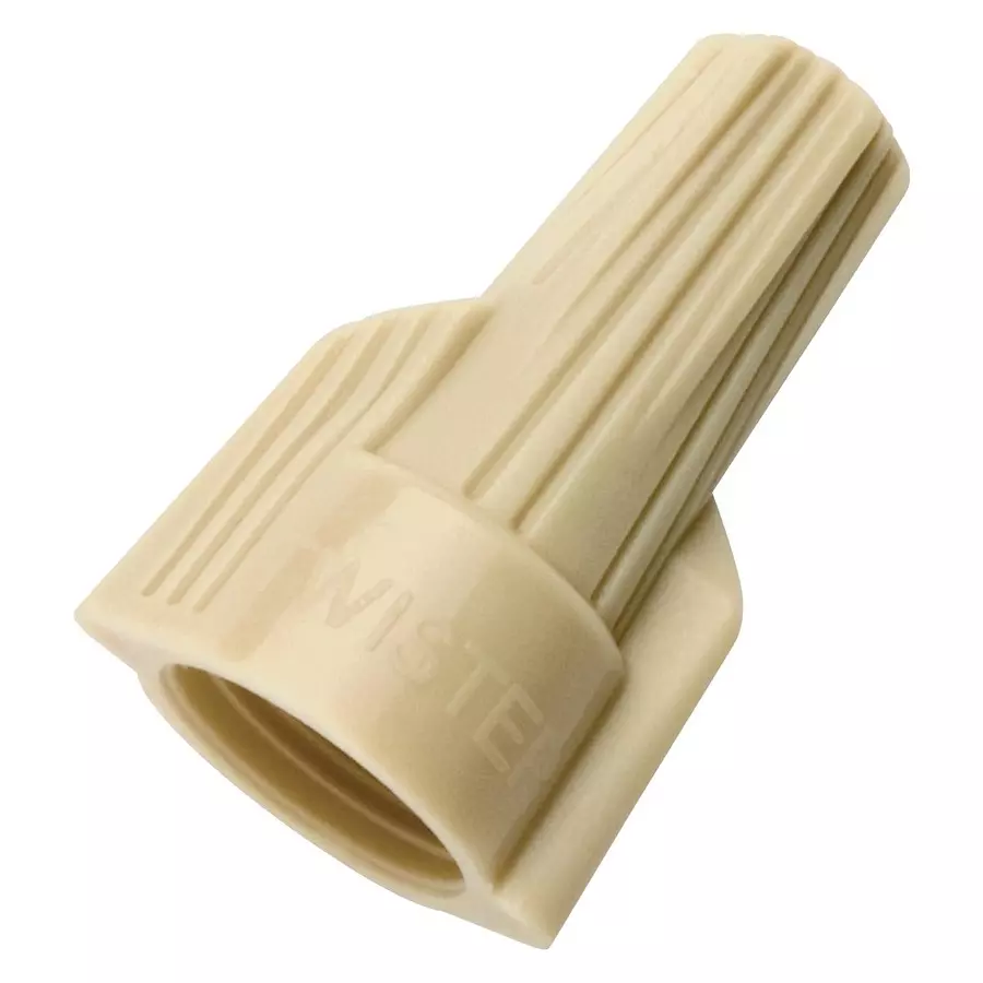 IDEAL TERMINAL, CONN, TWIST ON, TAN, 22-8AWG, 30-641J (Pack of 500)