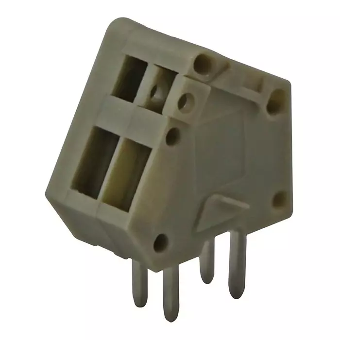 TE CONNECTIVITY Terminal Block, Wire To Board, 2Pos, 28-20Awg, Grey, 2834084-1