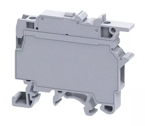 Connectwell Fuse Terminal Block with LED Indication 4 mm² Polyamide Grey, CF4UL Series