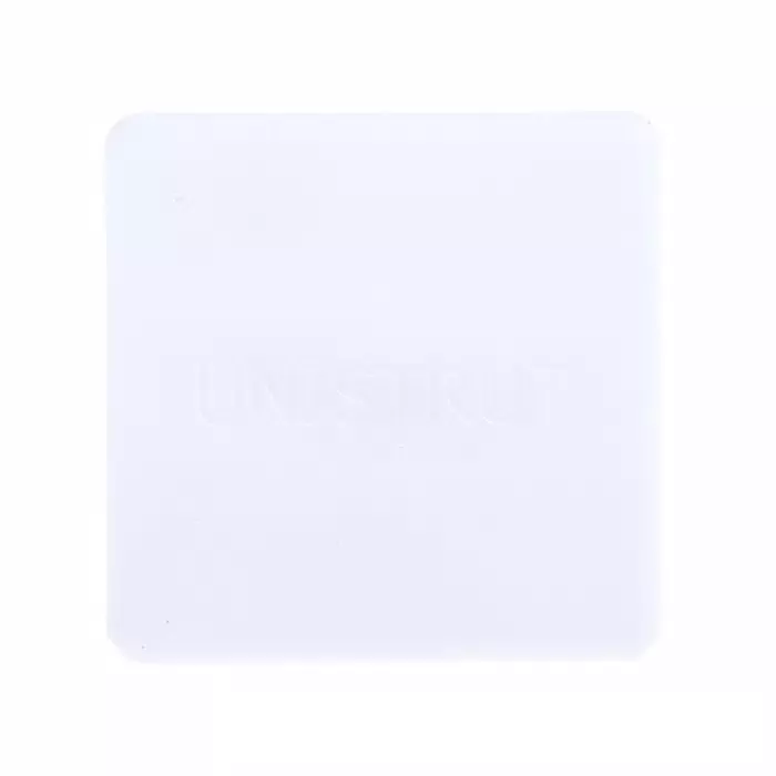 Unistrut White 0.01 Kg PVC End Cap Fits Channel Size 41x41 mm, P 1 2240 W (Pack of 10)