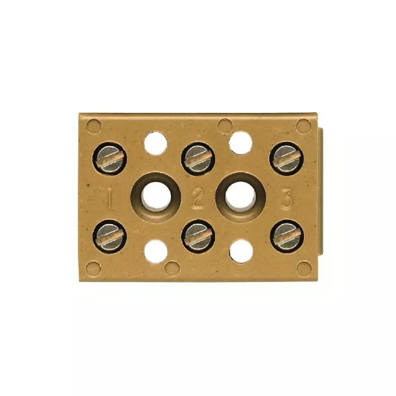Weidmuller Single and Multi-Pole Terminal Strip Maximum 4 mm² Clamping Range, BK 3 CRN