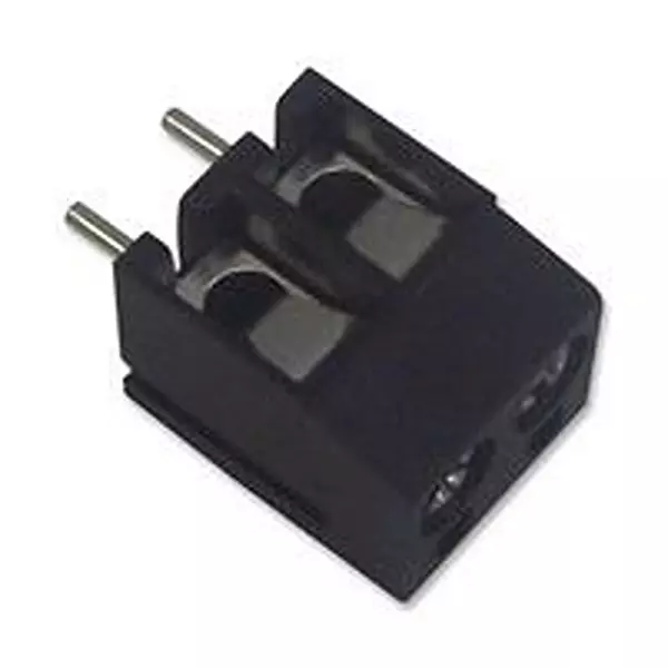 CAMDENBOSS Terminal Block, Wire To Brd, 2Pos, 16Awg, CTB1202/2BK (Pack of 10)