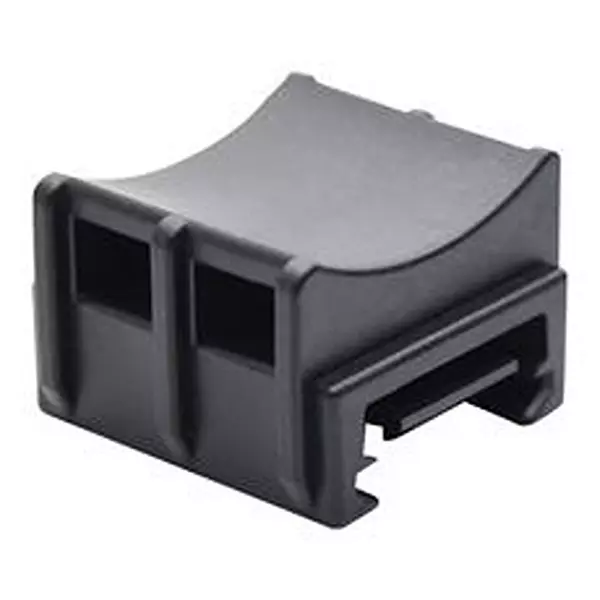 AMPHENOL SINE/TUCHEL Attachment Clip, Thermoplastic, Blk, At11-Vclip.