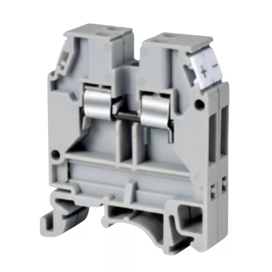 GENERIC KUT4NTCT Terminal KUT4NTCT(T Type) 400 V Voltage 5 A Current 4 mm² Wire Size 0.5 Nm Torque, Grey (Set of 50 Pcs)