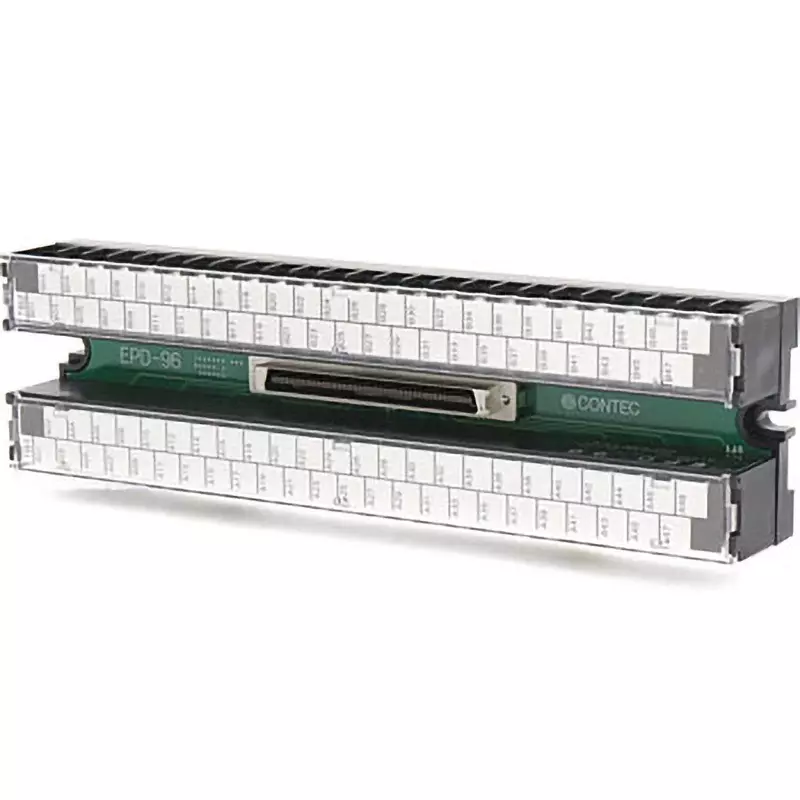 CONTEC Relay Terminal Block AC 125, DC 125 V Rated Voltage, EPD-96