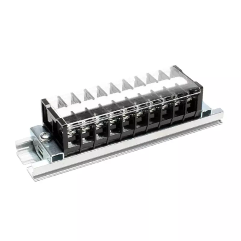 Toyo Giken Assembly Terminal Block Self-Up 1 Stage 7 mm Spacing C Type 20 mm Rail 103 Pole, CTL-10S-103P