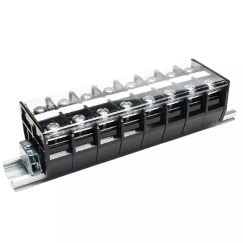 Toyo Giken Assembly Terminal Block Screw Up 1 Stage 19 mm Spacing C Type 20 mm Rail 28 Pole, ATL-60-28P