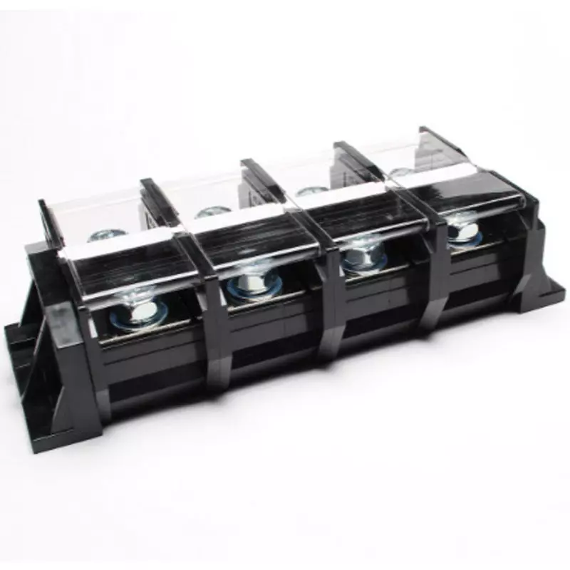 Toyo Giken Assembly Terminal Block Self-Up 1 Stage 47 mm Spacing Direct Attachment 3 Pole, PTKC-300-3P