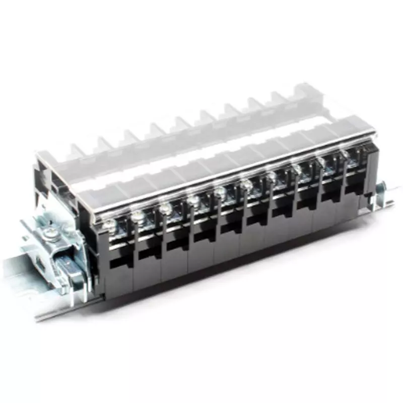 Toyo Giken Assembly Terminal Block Screw Up 1 Stage 11 mm Spacing DIN35 mm 28 Pole, JTL-40-28P